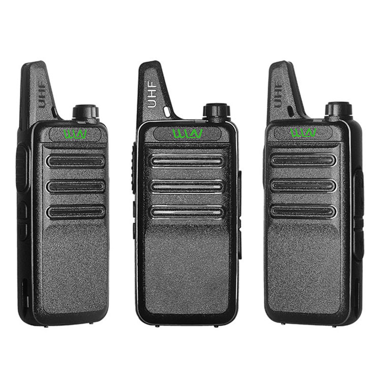 Small Uhf Communication Walkie Talkie