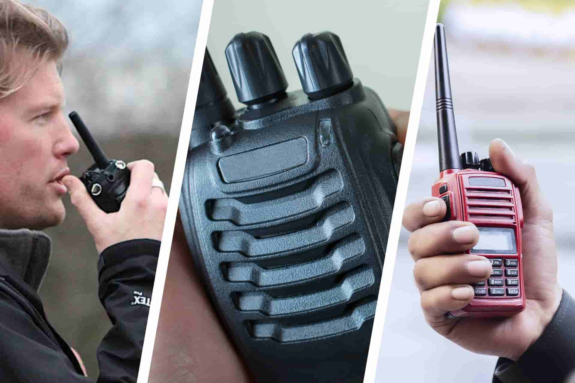 Walkie talkies