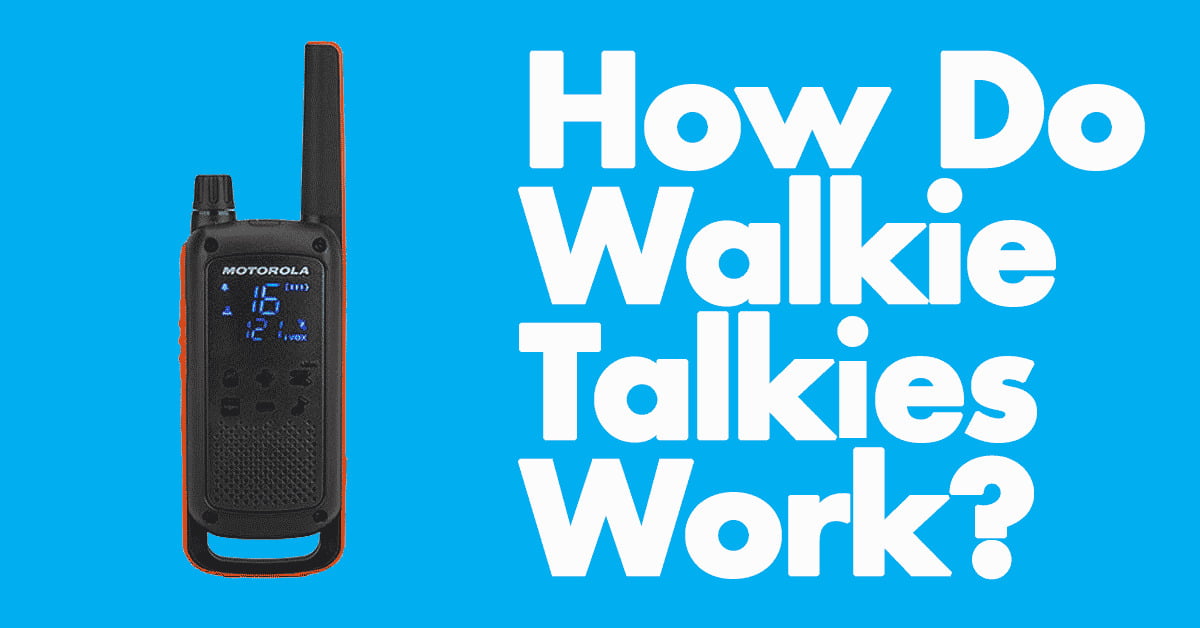 walkie-talkies