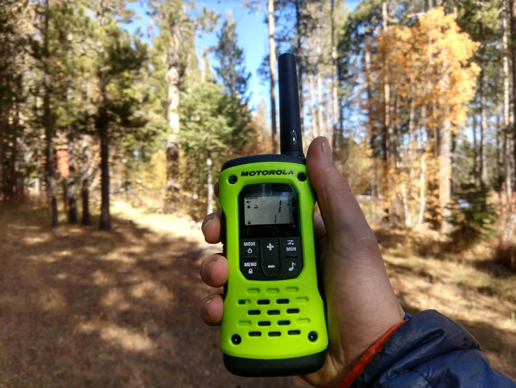 walkie talkie with NOAA