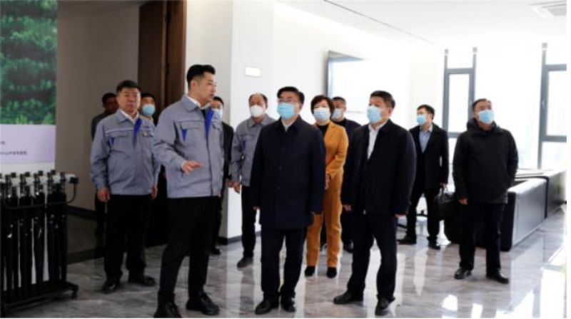 On March 14, Liu Kewu, Secretary of the Municipal Party Committee, went to Taihe District for investigation