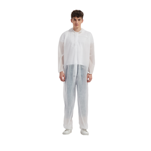 PP-Schutzkleidung, Vliesstoff, 40 g/m², Einwegoverall