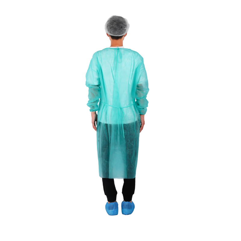 PP nonwoven custom hospital gowns disposable isolation gown