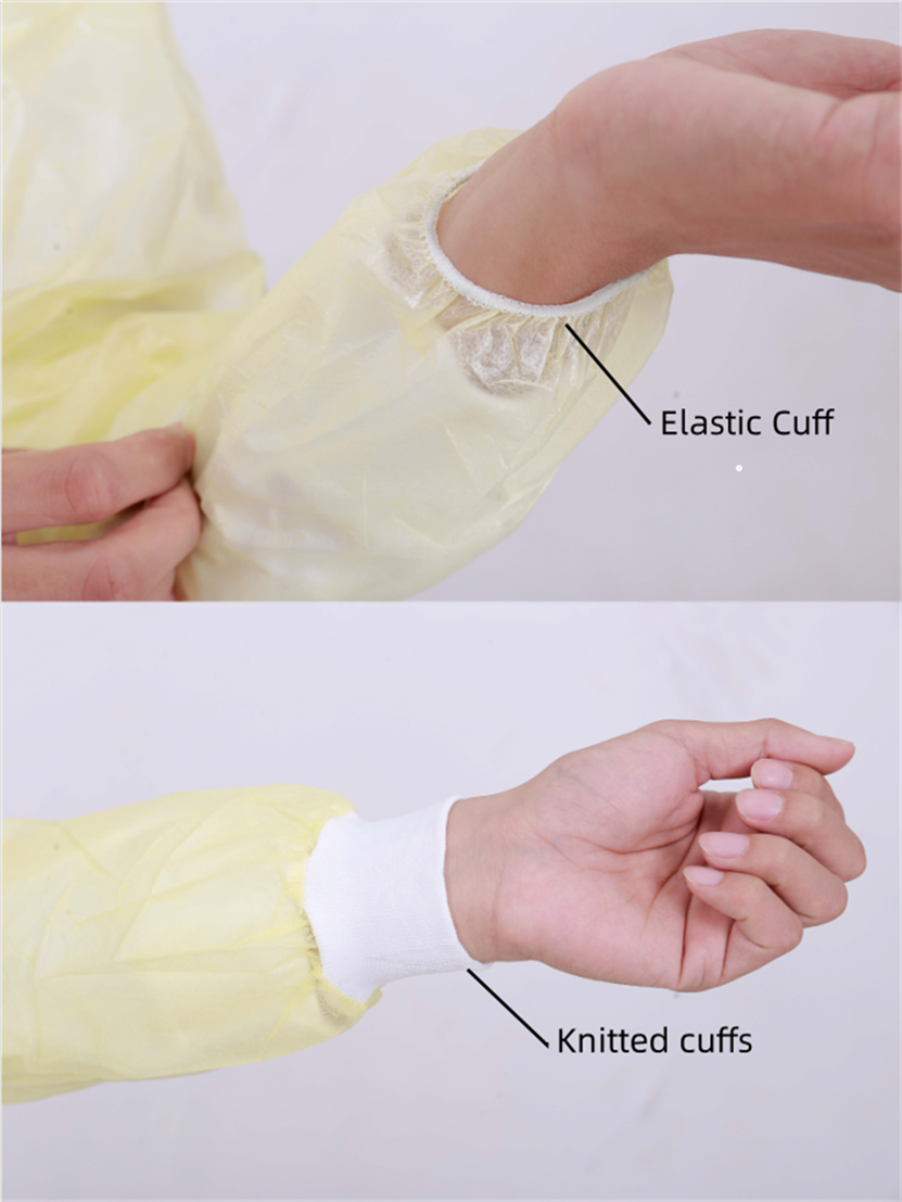medical disposal gown