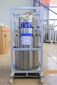 Recipient criogenic de tip orizontal YA 450L cu azot lichid Dewar