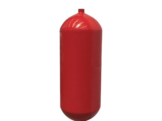 160L 406mm CNG Typ1 TPED ISO11439 Standard-Erdgasflasche