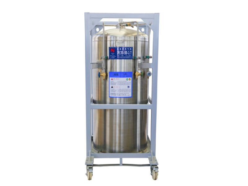 500L Vertical Cryogenic Nitrogen Dewar Liquid CO2 N2O Cryogenic Bottle