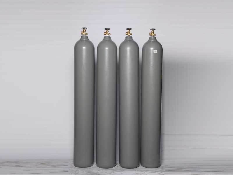 Carbon Monoxide CO Gas Cylinder Gas Tanks With TPED Certificate