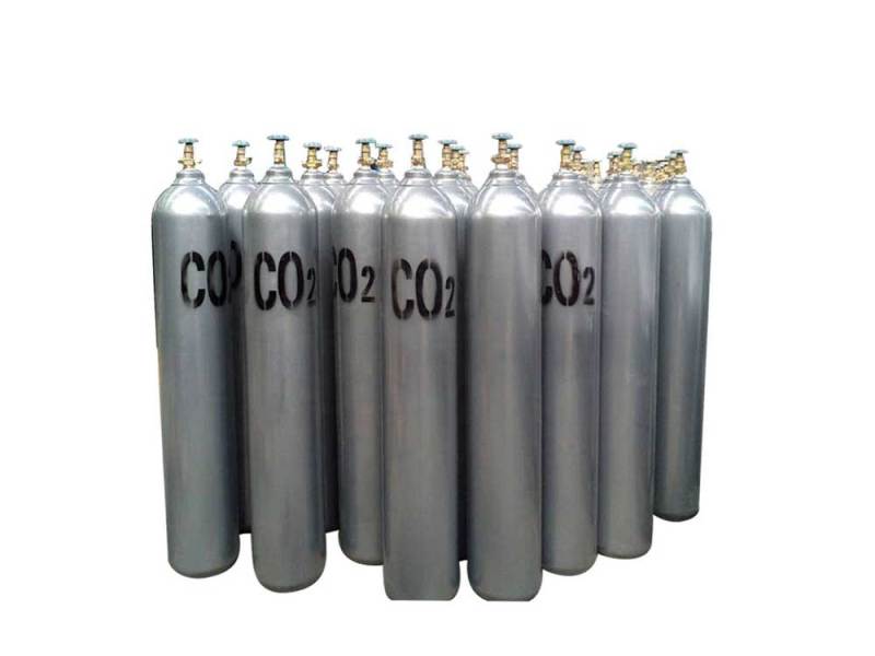 50L 200bar visokotlačna jeklenka CO2 z ogljikovim dioksidom