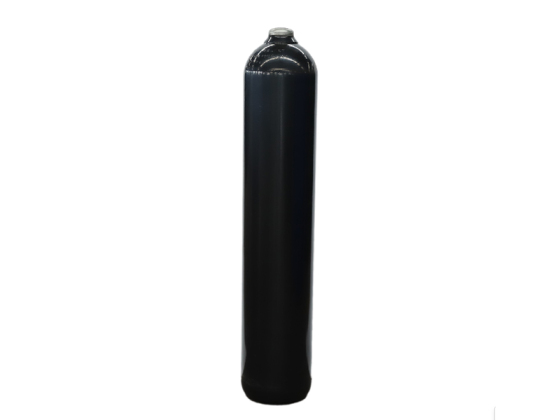 Rezervor cilindric de gaz cu azot N2 din oțel pentru recipient de înaltă presiune de 46,7 l