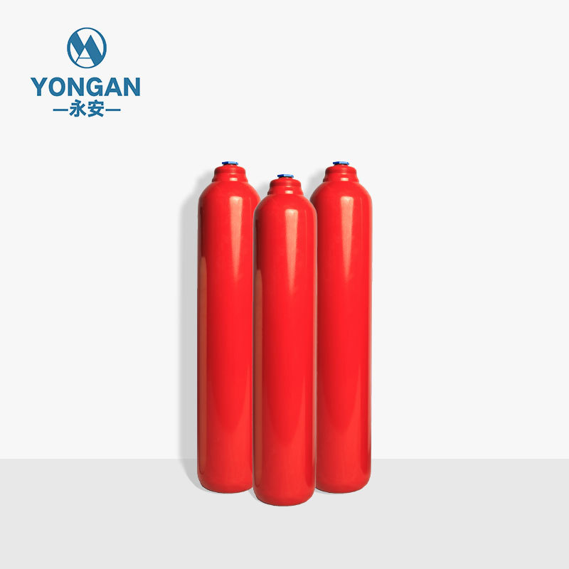 203MM 13.4-42L ISO Tped High Pressure Vessel Seamless Steel Mixed Gas Cylinder