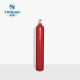 229MM 20-55L ISO Tped High Pressure Vessel Seamless Steel Mixed Gas Cylinder