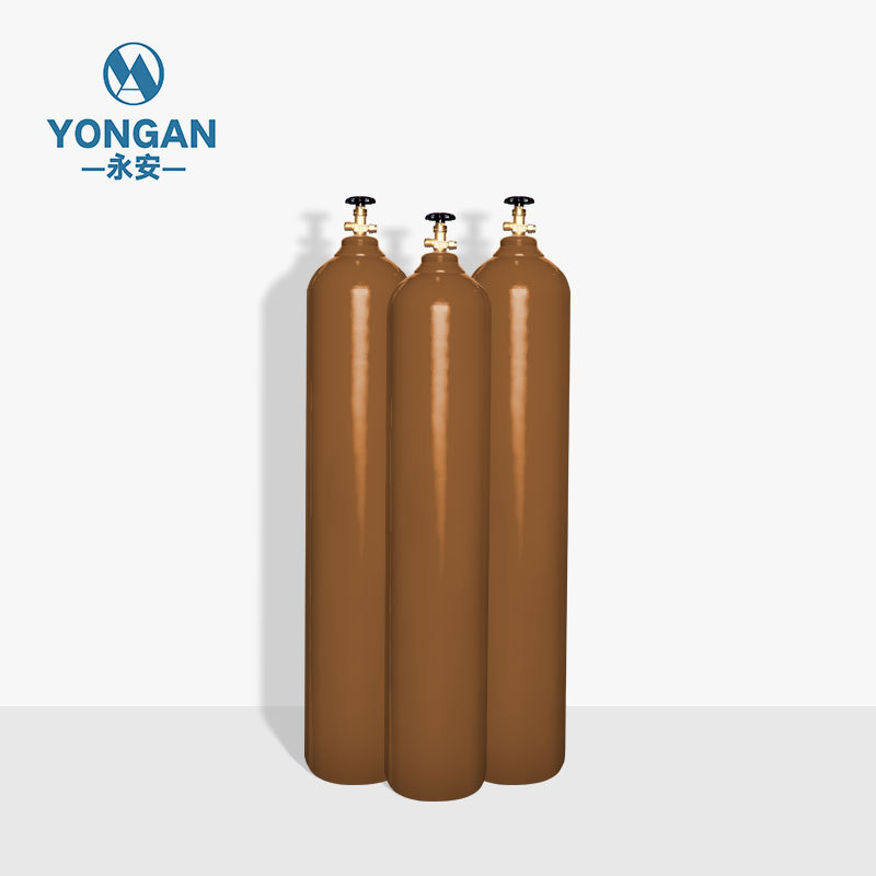 356MM 50-150L 7.5MM ISO Tped High Pressure Vessel Seamless Steel Mixed Gas Cylinder