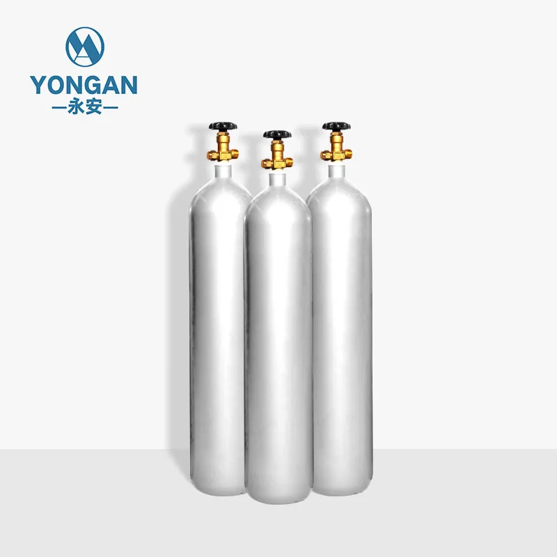 232MM 38-52L জাতিসংঘ আইএসও Tped হাই প্রেসার ভেসেল সিমলেস স্টিল মিশ্রিত গ্যাস সিলিন্ডার