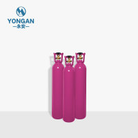 159MM 8-18L 4.2MM ISO Tped High Pressure Vessel Seamless Steel Mixed Gas Cylinder