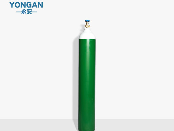 219MM 20-50L ISO Tped High Pressure Vessel Seamless Steel Mixed Gas Cylinder