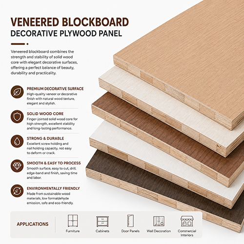 Veneered MDF / Decorative MDF