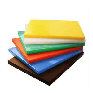 Papan Pemotong PE HDPE Plastik Bulat 2mm Nipis