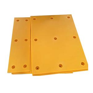 Membengkokkan tidak lekat UHMWPE Trailer Chute Sieve Pan Pelapik