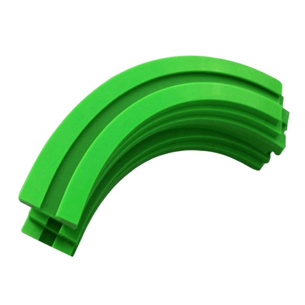 Foldable 0.4-30mm Thickness Green Color HDPE Wear Strip