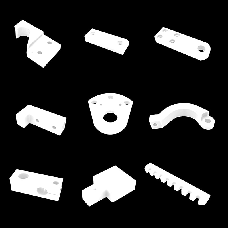 Machined UHMWPE Plastic Wear Resistance Special Shaped Parts