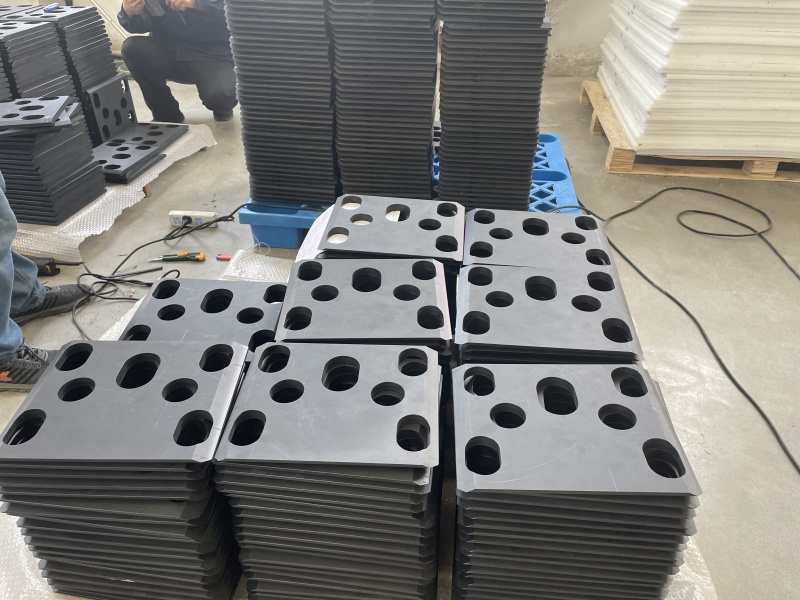 Processing Milling Machined Cnc UHMWPE Plastic Parts Manufacturer Customized Pe Cnc Hdpe Uhmwpe Irregular Machined Parts