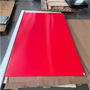 Färgglad HDPE UHMWPE Plast Polyeten Platta