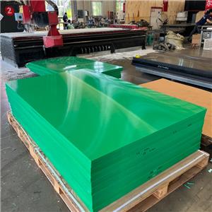 Papan Polietilena Ketumpatan Tinggi 10 Mm Pengeluar Kepingan Plastik Hdpe