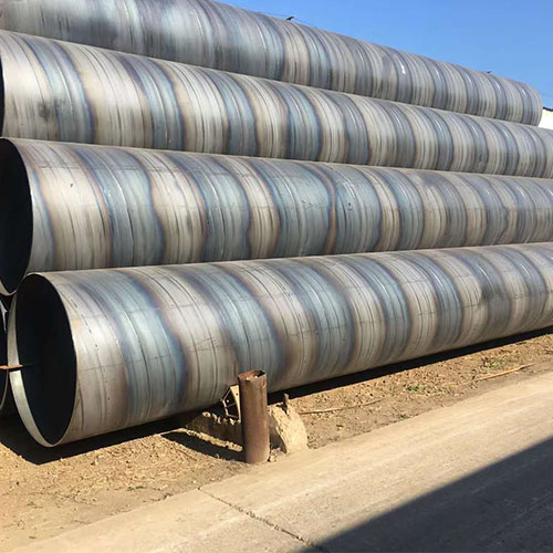 3PE Coating SSAW Carbon Steel WRAS Drinking Water Pipe