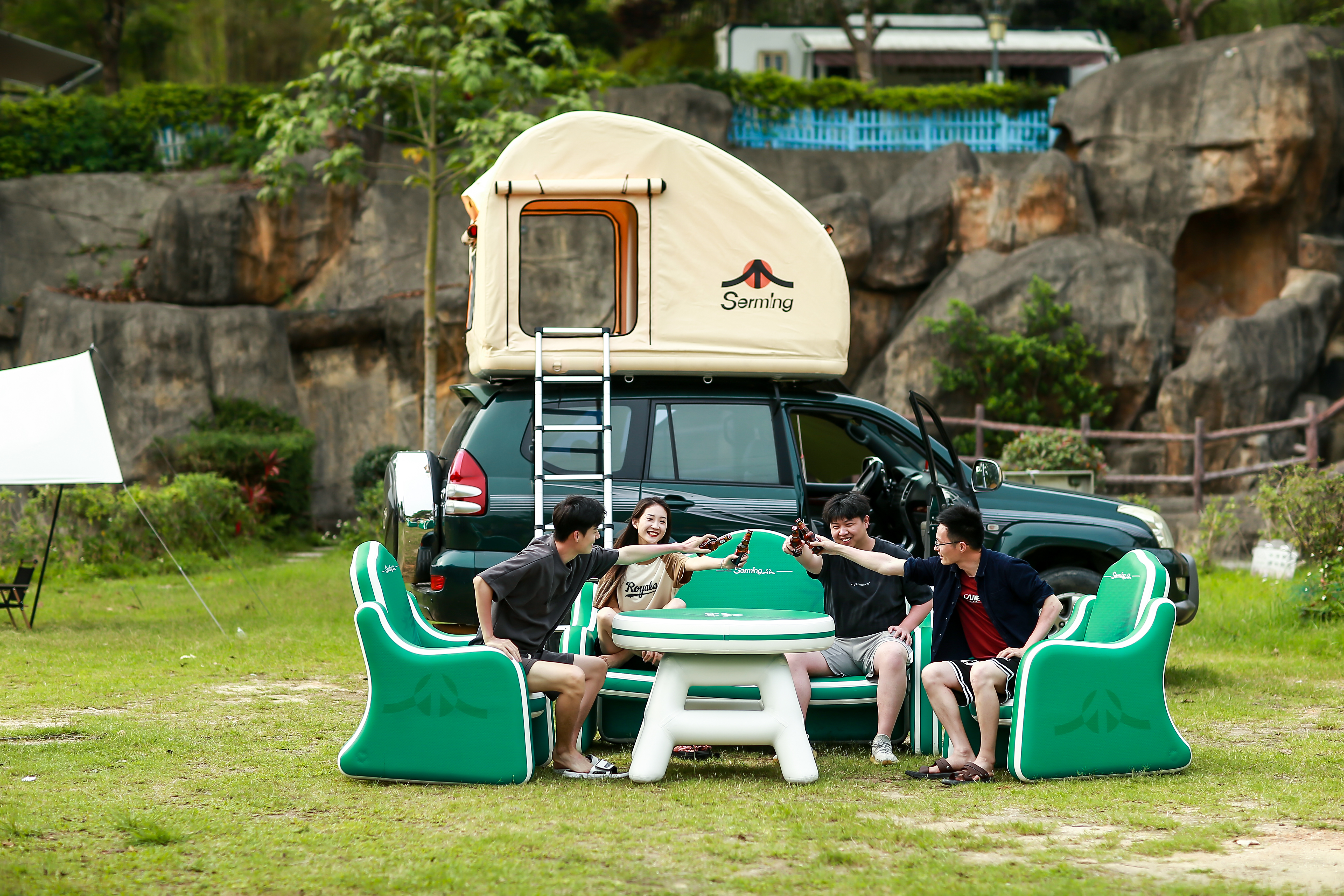 inflatable chair