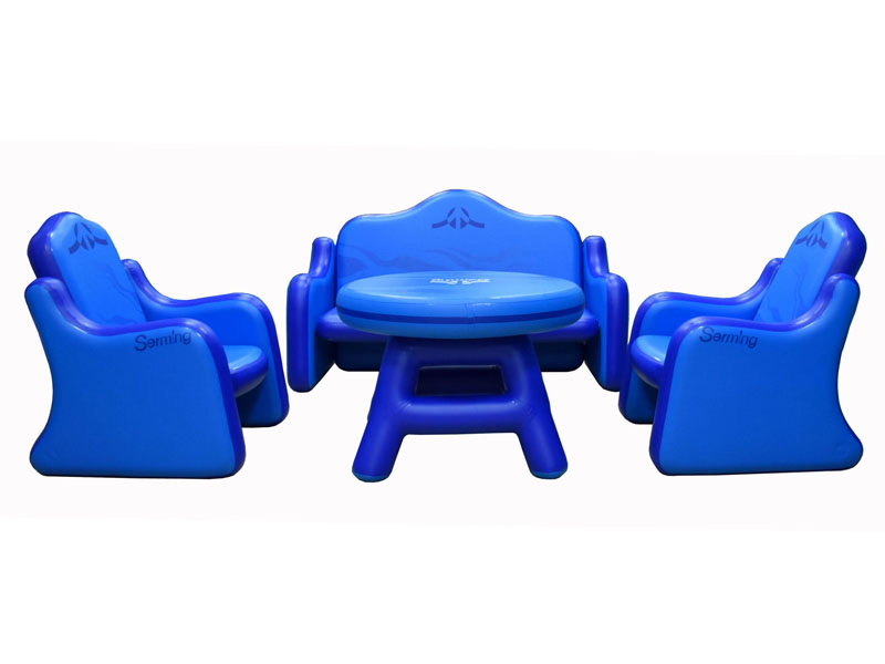 Inflatable Table And Chair For Outdoor Dinner Party