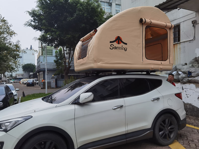 Car Roof Top Tent Glamping Inflatable Fishing Tent For Outdoor Camping