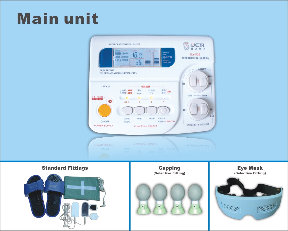 electric pain relief pulse massager