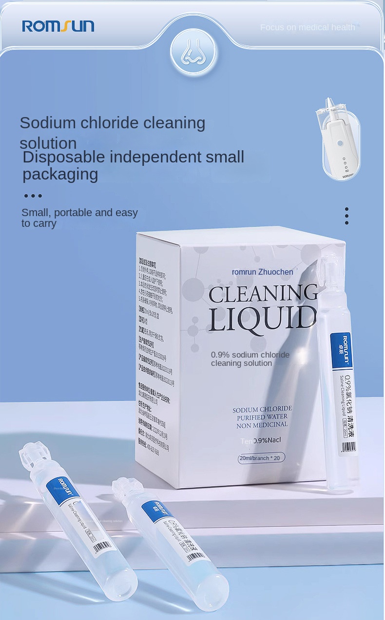 Factory Customized Nasal Washer Nose Irrigator Manual Nose Cleaner 300ml Nasal Wash Bottle at Home and Travel