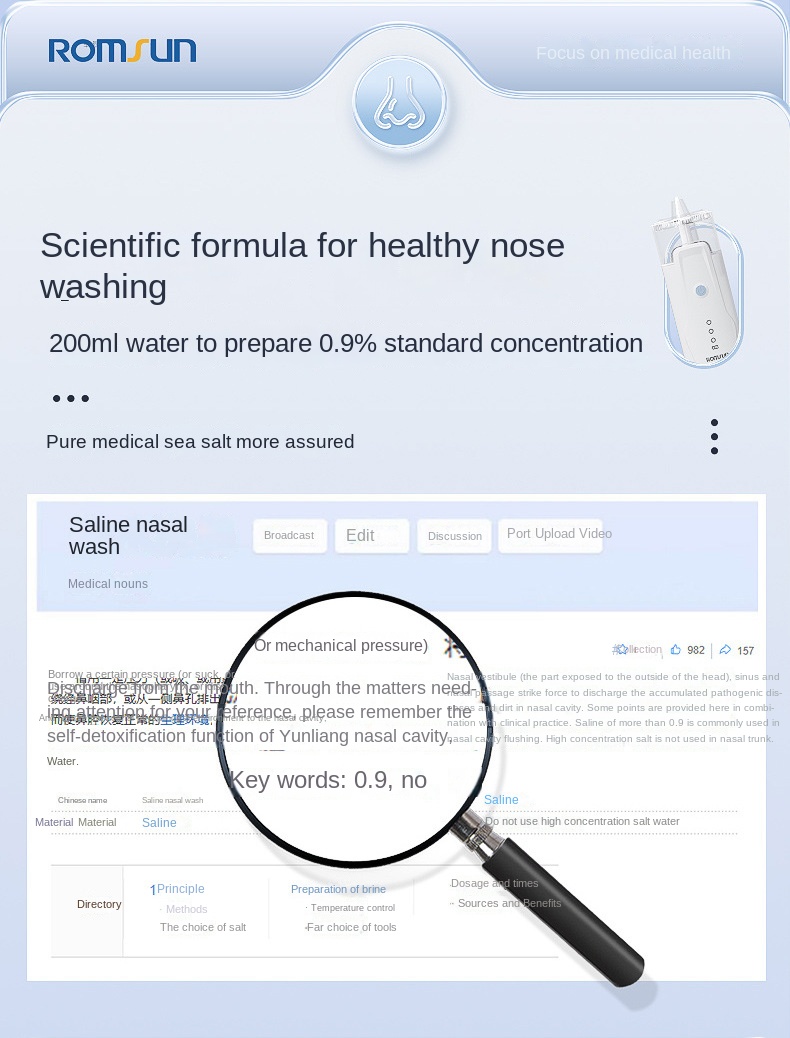 Electric Nasal Irrigator