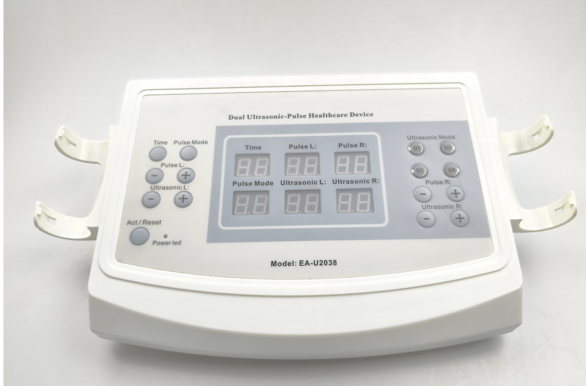JER EA-U2038 Exclusive New Ultrasound Pulse Circuit Therapy 1MHZ/3MHZ Scraping Solution Import and Export Pain Relief Beauty