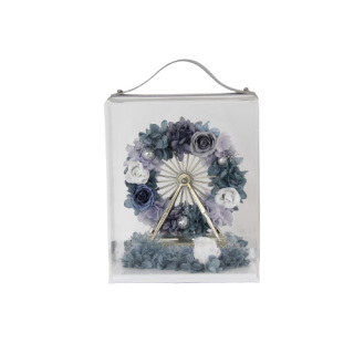 Fiori stabilizzati Ruota panoramica in scatola portatile