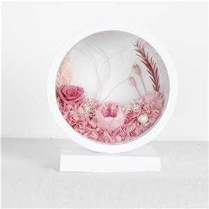 LED Preserved Flower Rose Lamp
