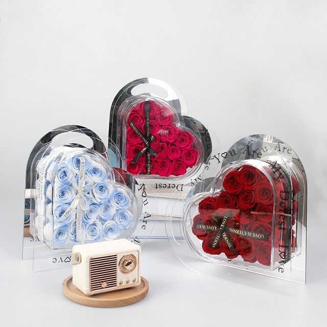 heart shaped acrylic box