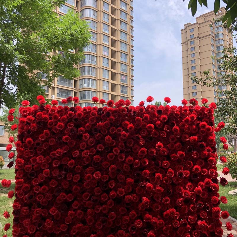 flower wall for wedding stage decoration