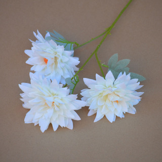 Fiore di seta artificiale della dalia decorativo