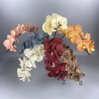 Decorazione artificiale di orchidea farfalla