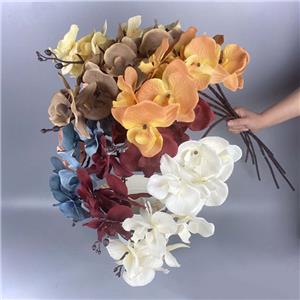 Decorazione artificiale di orchidea farfalla