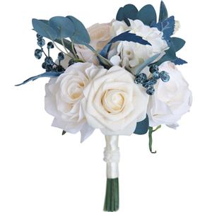 Bouquet di fiori decorativi a mano per matrimonio