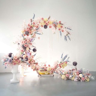 Fiori artificiali Matrimonio Arco lunare