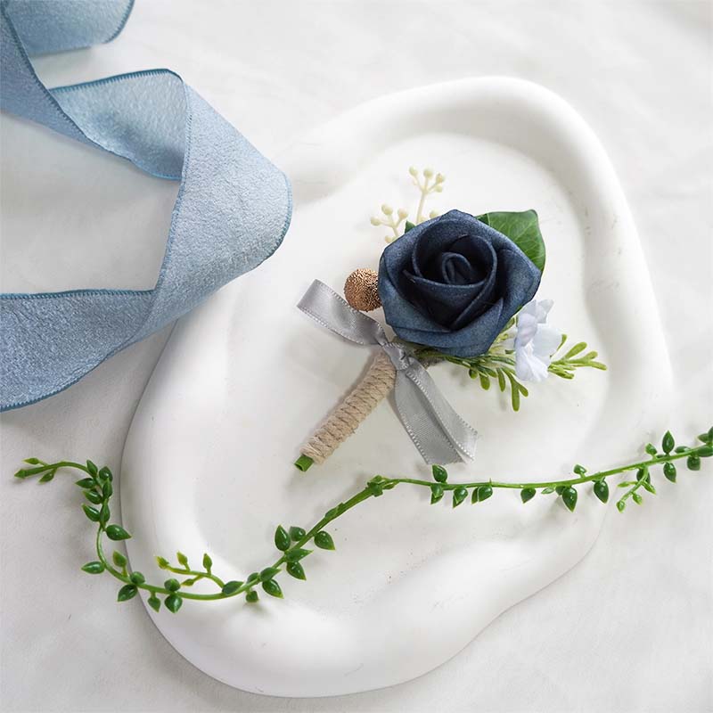 silk flower corsage