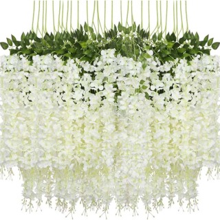 Bunga Gantung Wisteria Tiruan