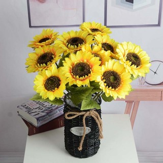 Artificial Sunflower Flower Decoration