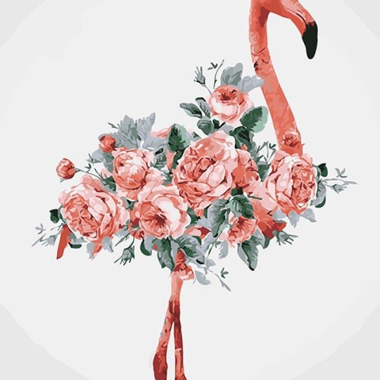 Pittura a olio digitale a tema floreale