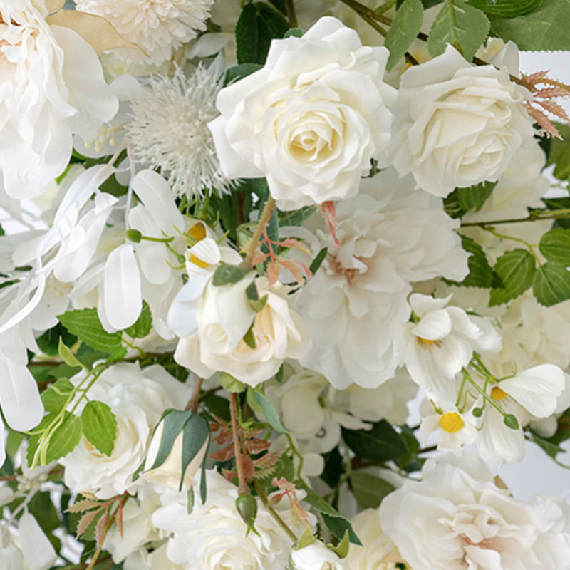 Plastic wedding flowers